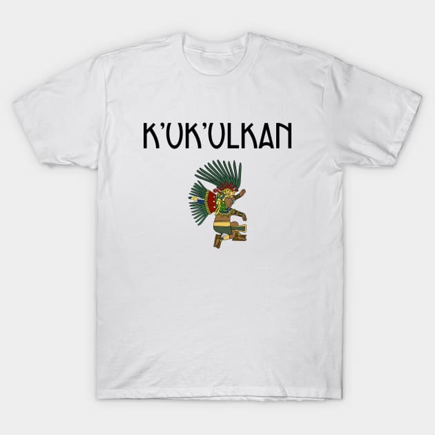 K'uk'ulkan - Dark version T-Shirt by AO01